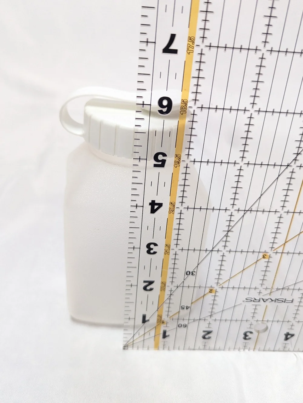 Vintage Rubbermaid 1 Pint‎ Servin Saver Drink Storage Bottle With White Lid